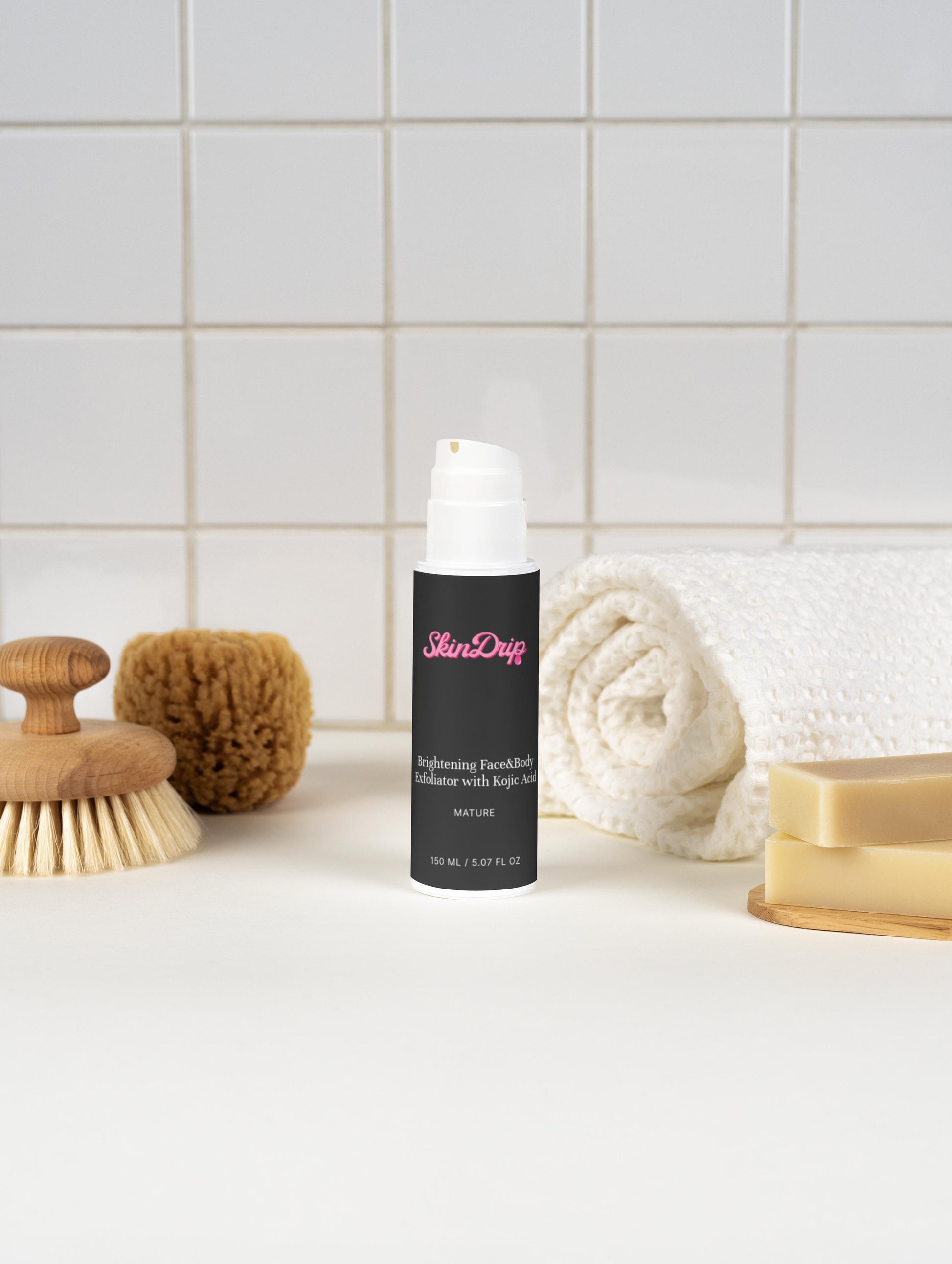 Brightening Face&Body Exfoliator with Kojic Acid